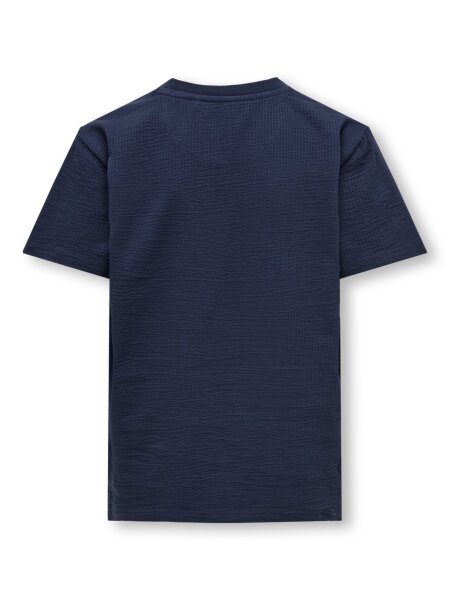 OSJKIAN REG SEERSUCKER SS TEE JRS
