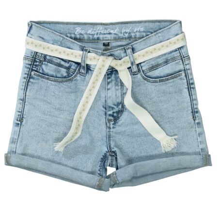 Md.-Jeans-Shorts + Band