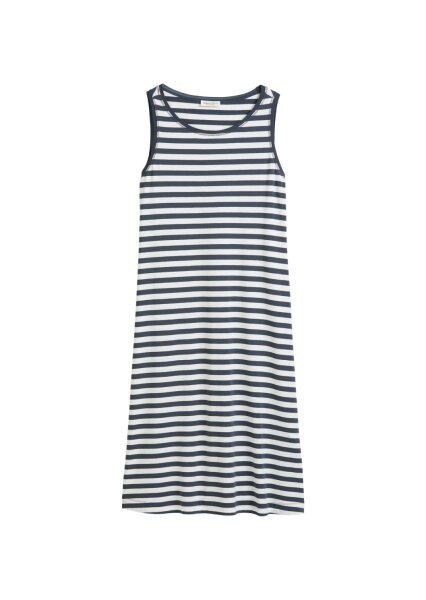 Jersey-dress, sleeve-less, mid-leng
