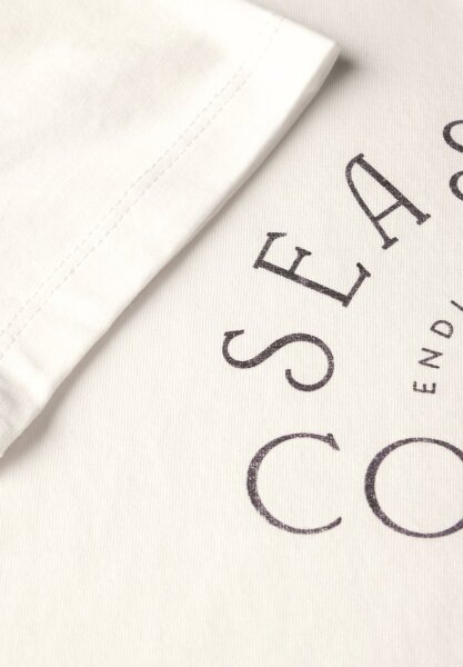 LTD QR basic partprint shirt