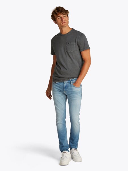 TJM SLIM WASHED POCKET TEE
