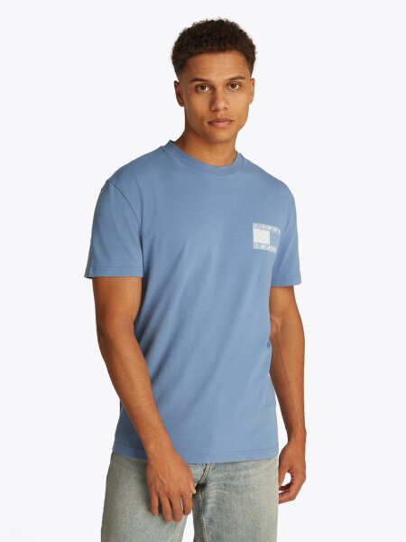 TJM REG PAISLEY FLAG TEE EXT