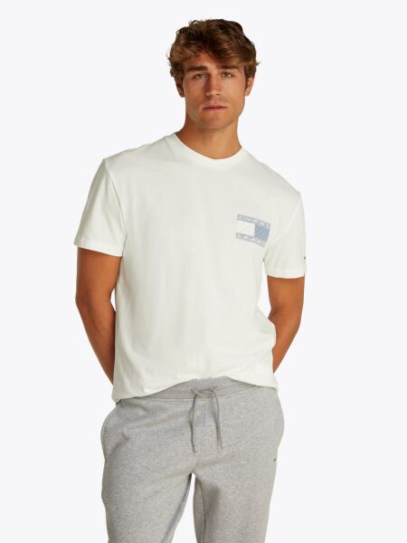 TJM REG PAISLEY FLAG TEE EXT