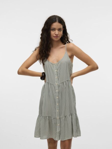 VMBUMPY SHORT SINGLET DRESS WVN GA