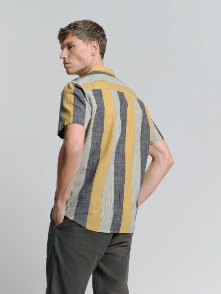 Shirt Short Sleeve Revers Collar Sl