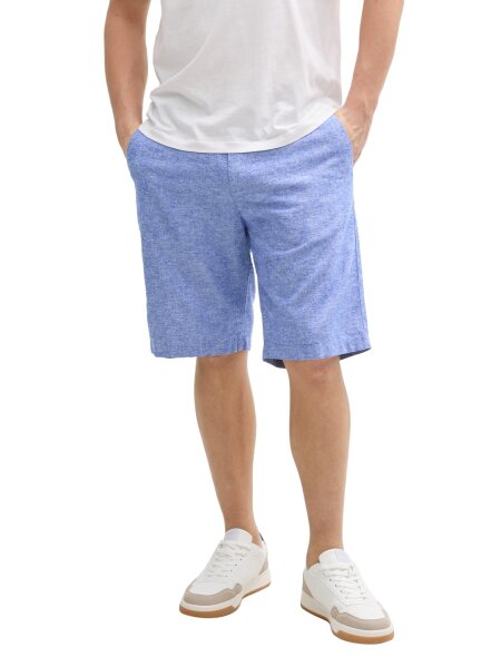 relaxed linen chino shorts