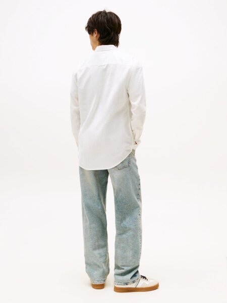 TJM REG LINEN BLEND LS SHIRT EXT