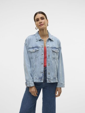VMTESSA LS OVERSIZE DENIM JACKET GA