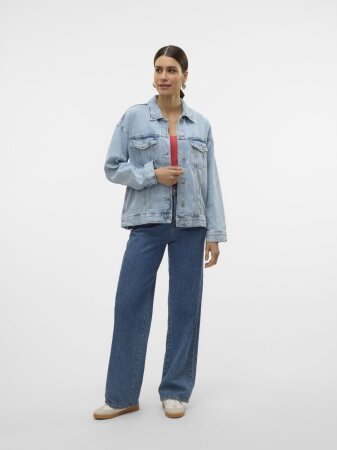 VMTESSA LS OVERSIZE DENIM JACKET GA