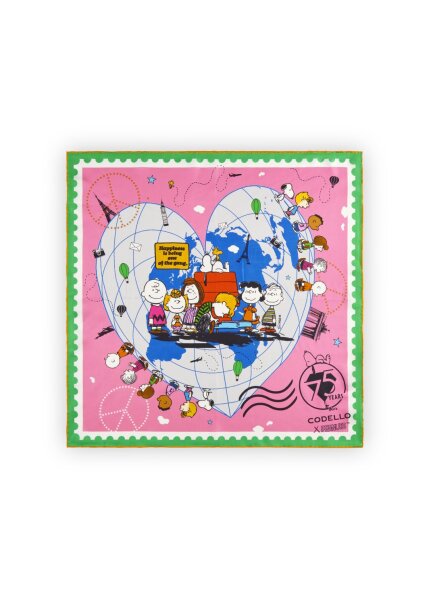 NICKI SILK PEANUTS WORLD HEART  pin