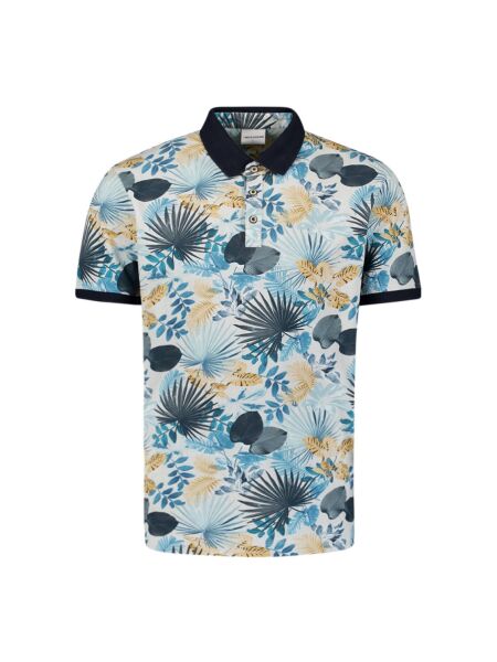 Polo Pique Allover Printed