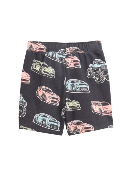 allover printed sweat shorts