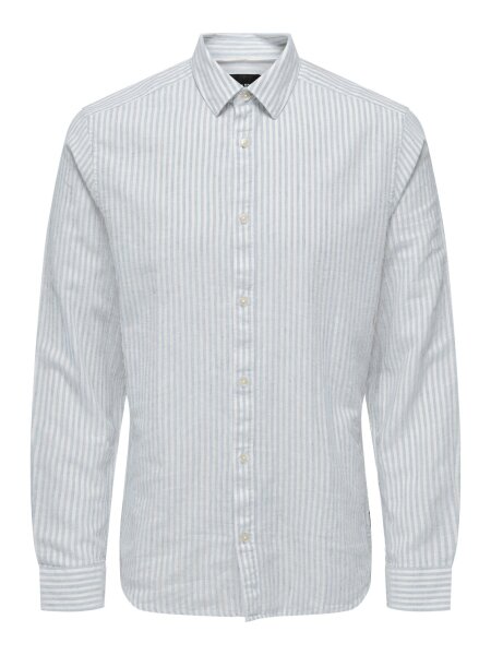 ONSCAIDEN LIFE LS STR LINENBLEND660