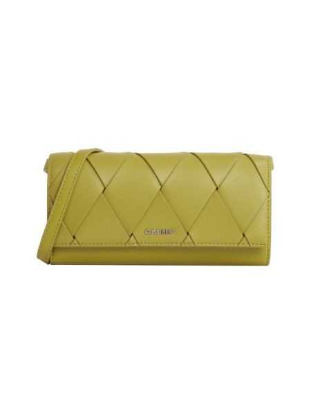 CK WOVEN CONVERTIBLE WALLET BAG