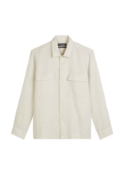 Camp collar, two flap pockets, stra