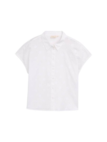 embroidered cotton shirt