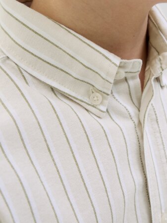 JORTHEO BOXY OXFORD SHIRT LS JNR