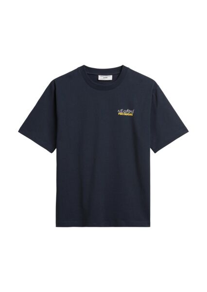 T-Shirt, SSL, F+B Print, Oversized