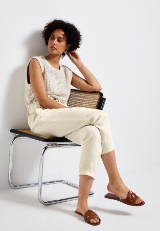SOL_Paperbag Solid HW slim leg