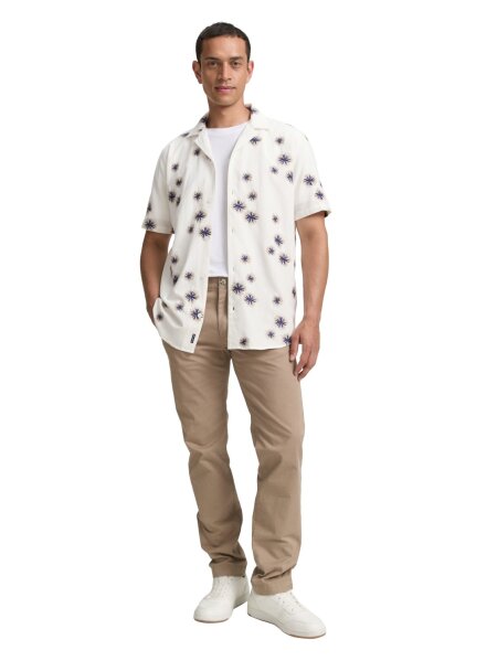 allover embroidered shirt