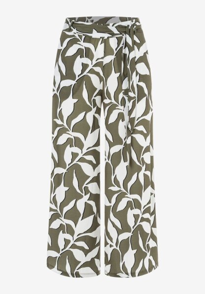 Printed Slinky Culotte