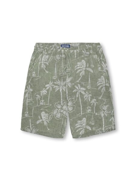 OSJCAIDEN LIFE AOP LINEN SHORT WV