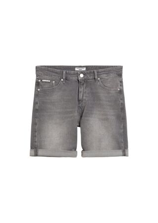 Denim Shorts, Tapered Bermuda Fit