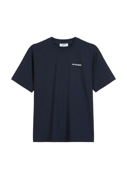 T-Shirt, SSL, F+B Print, Oversized