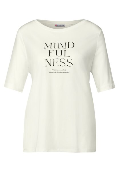 wording print shirt