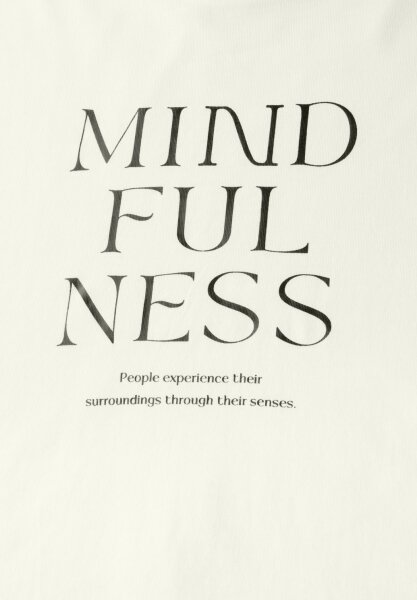 wording print shirt