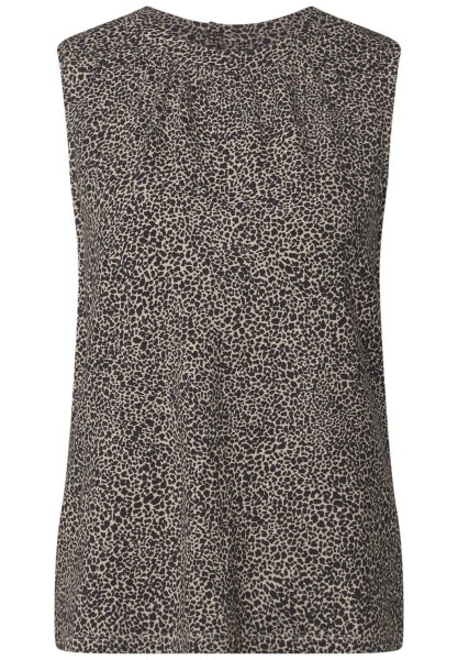 printed jersey top
