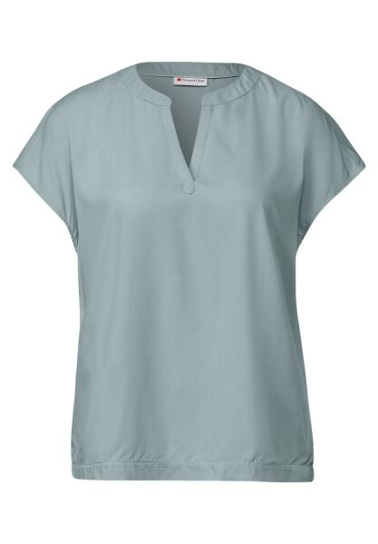 QR Shirtblouse w splitneck UNI