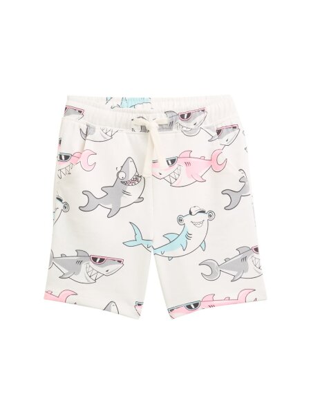allover printed sweat shorts