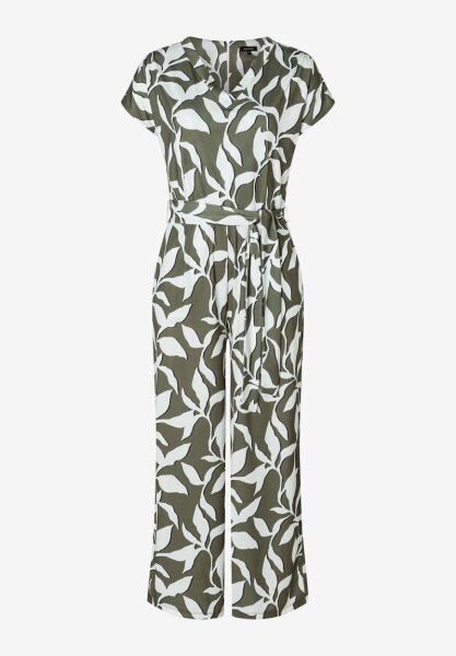Printed Slinky Jumpsuit
