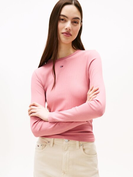 TJW SLIM ESSENTIAL RIB LS