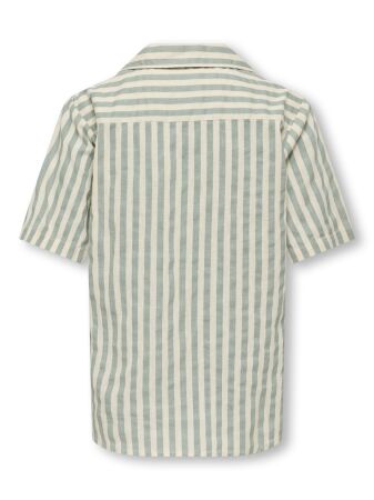 OSJMATTIE SS STRIPED SHIRT WVN