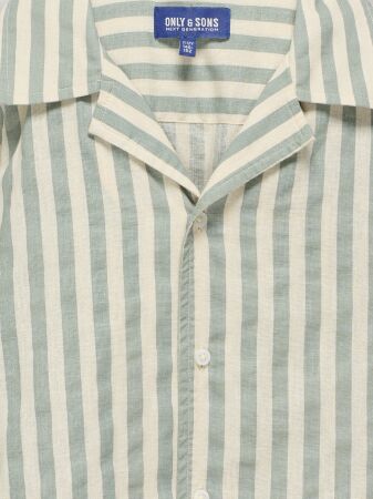 OSJMATTIE SS STRIPED SHIRT WVN