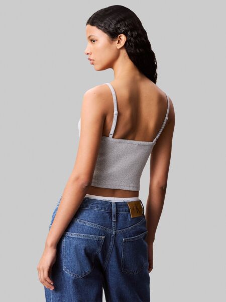 A- WOVEN LABEL RIB CAMI
