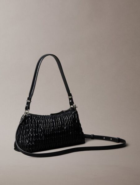 RUCHED DROP SHOULDER BAG