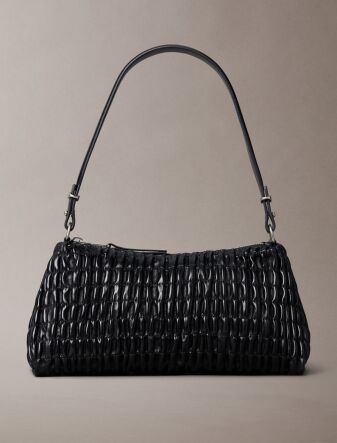 RUCHED DROP SHOULDER BAG