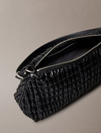 RUCHED DROP SHOULDER BAG