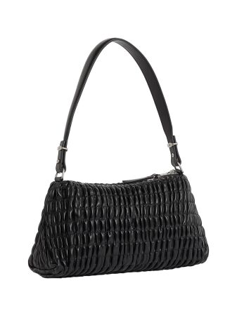 RUCHED DROP SHOULDER BAG