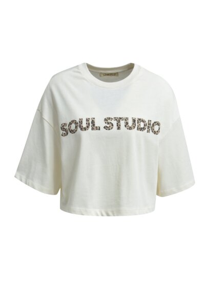 CROPPED T-SHIRT WORDING