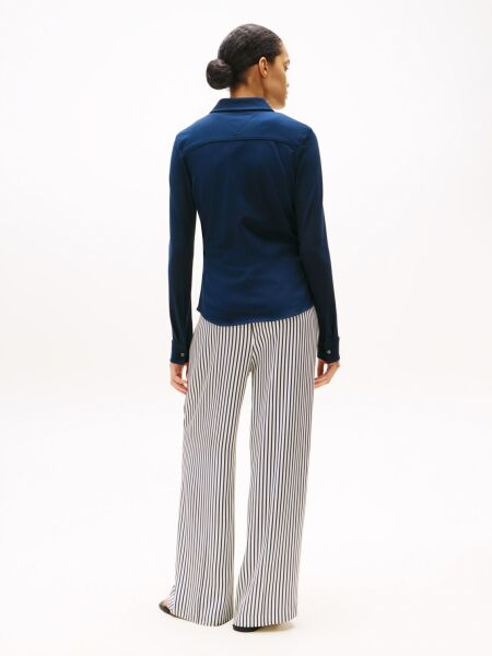 1985 SLIM PIQUE BTN DOWN LS
