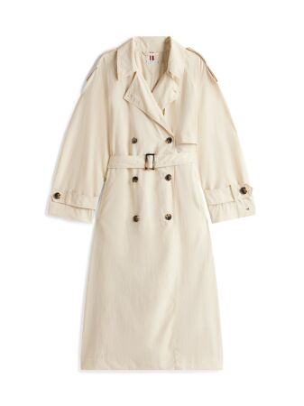 LW NYLON OVERSIZED TRENCH