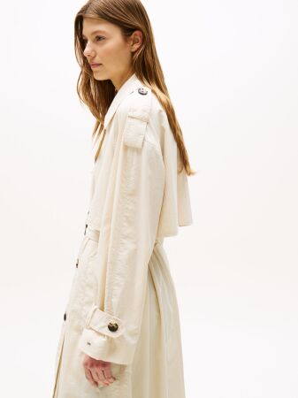 LW NYLON OVERSIZED TRENCH