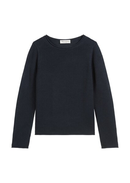 Pullover, longsleeve, boat neck