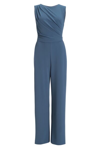 Jumpsuit aus Crepe Jersey mit Drapi