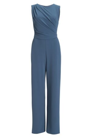 Jumpsuit aus Crepe Jersey mit Drapi