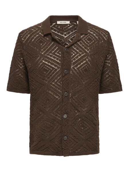 ONSKOLMAR LIFE REG 5 SS SHIRT KNIT